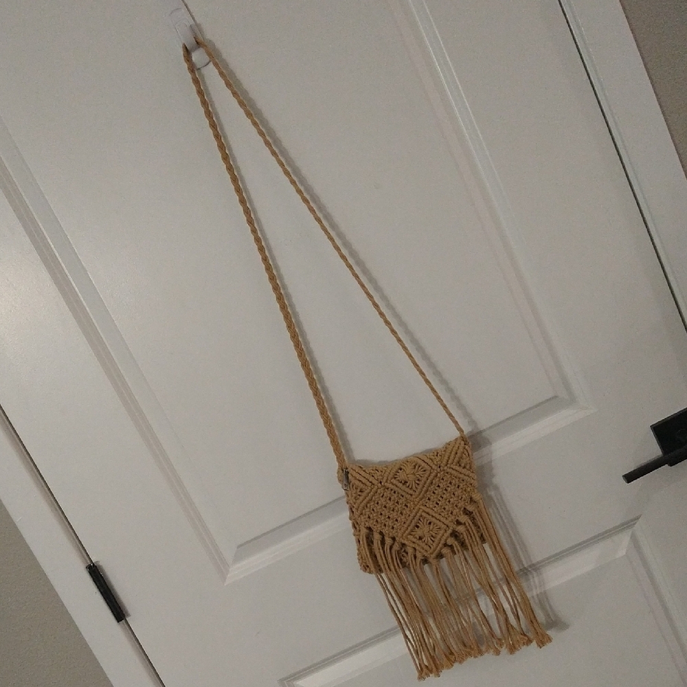 Boho Weaved Small Crossbody Bag